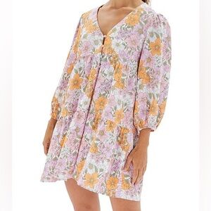 NWT Minkpink Ester Mini Floral Dress
